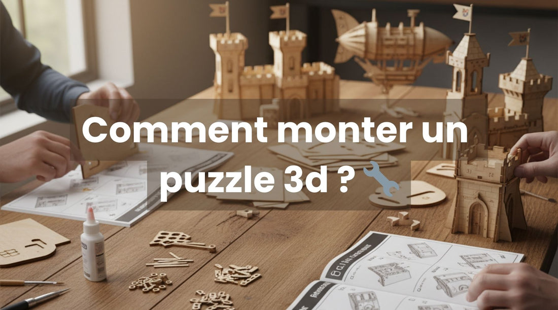 Comment monter un puzzle 3d ? - Le guide d'Univers Puzzle 3d