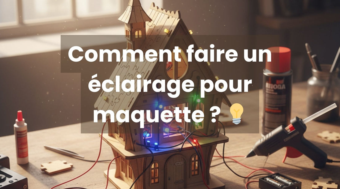 Comment faire un éclairage pour maquette ? - Le guide d'Univers Puzzle 3d