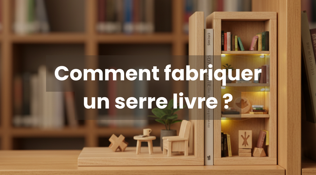Comment fabriquer un serre livre ? - Le guide d'Univers Puzzle 3d