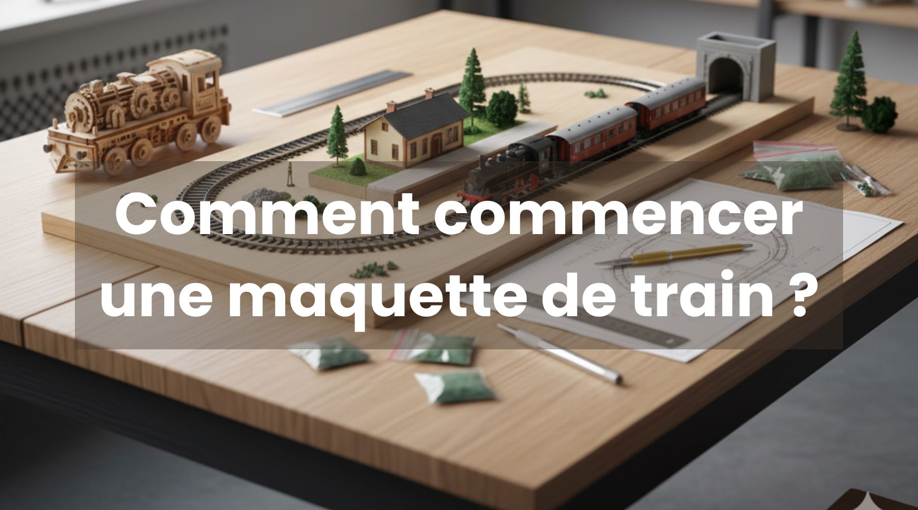 Comment commencer une maquette de train ? - Le blog d'Univers Puzzle 3d Image