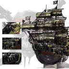 Le Corsaire Maudit - puzzle 3d en métal