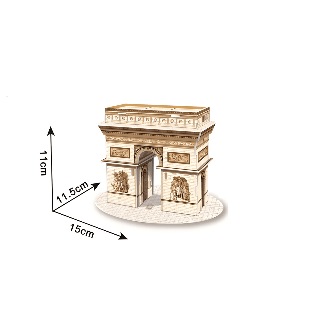 3D Puzzle Arc De Triomphe - Construisez un chef-d'œuvre unique !