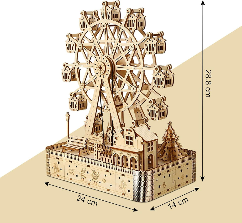 Grande Roue - puzzle 3d en bois