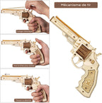 Pistolet À Élastique - puzzle 3d en bois