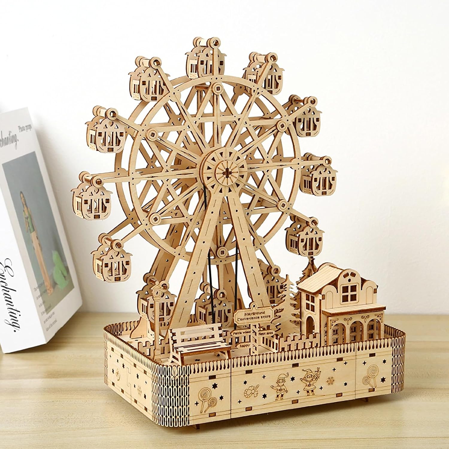 Grande Roue - puzzle 3d en bois
