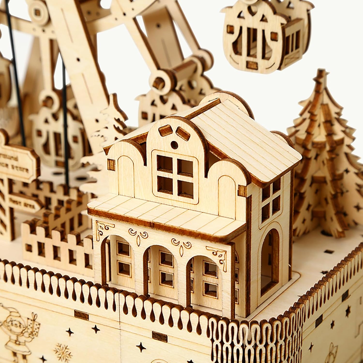 Grande Roue - puzzle 3d en bois