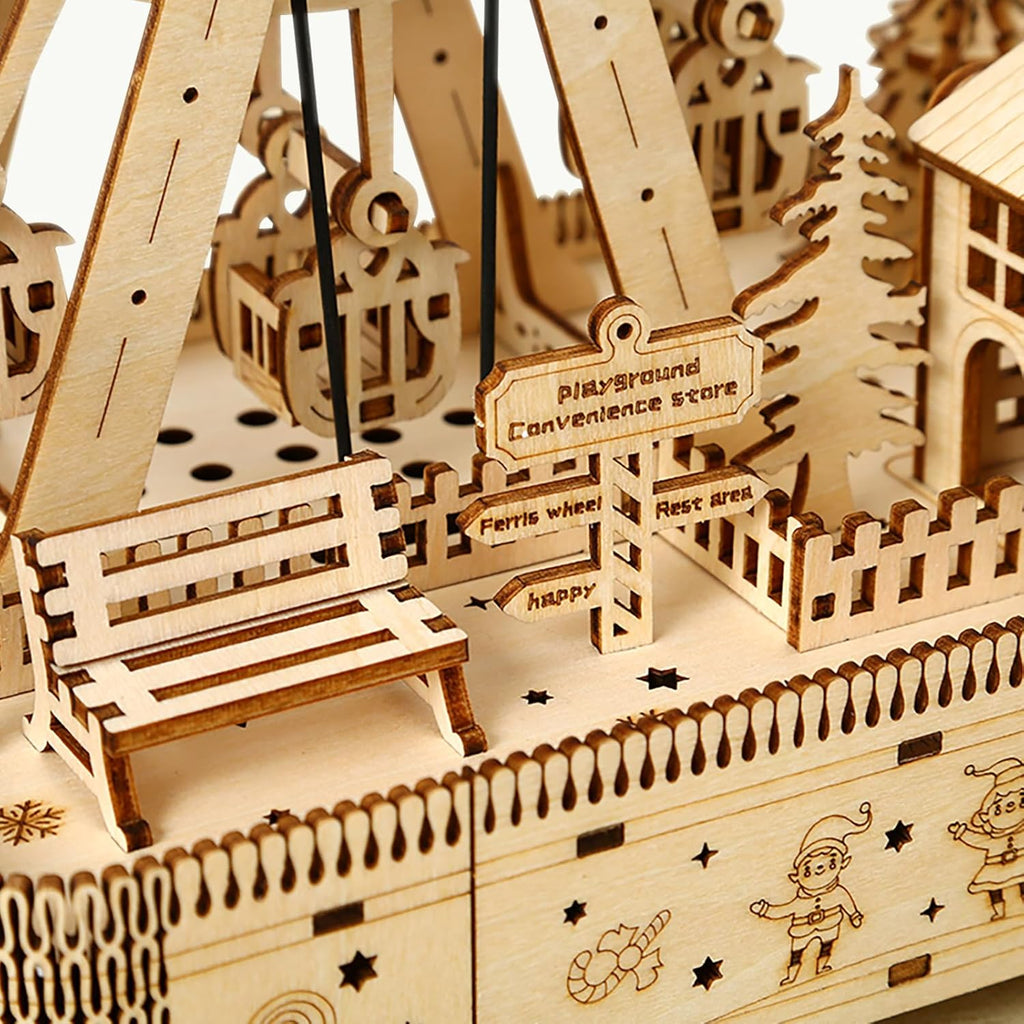 Grande Roue - puzzle 3d en bois