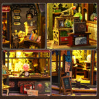 École De Magie Miniature - puzzle 3d en bois