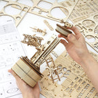 Tour Musicale - puzzle 3d en bois