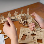 Pistolet À Élastique - puzzle 3d en bois