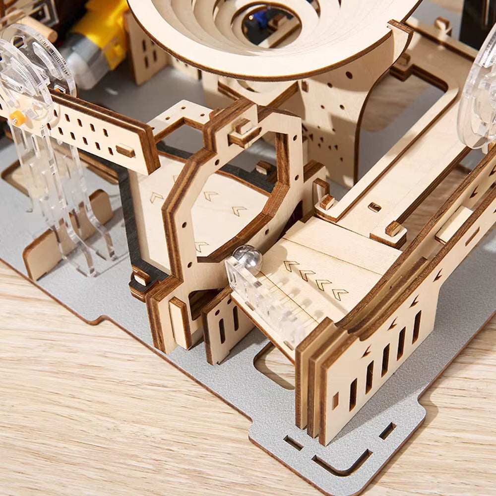 Circuit Course De Billes - puzzle 3d en bois