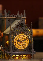 École De Magie Miniature - puzzle 3d en bois