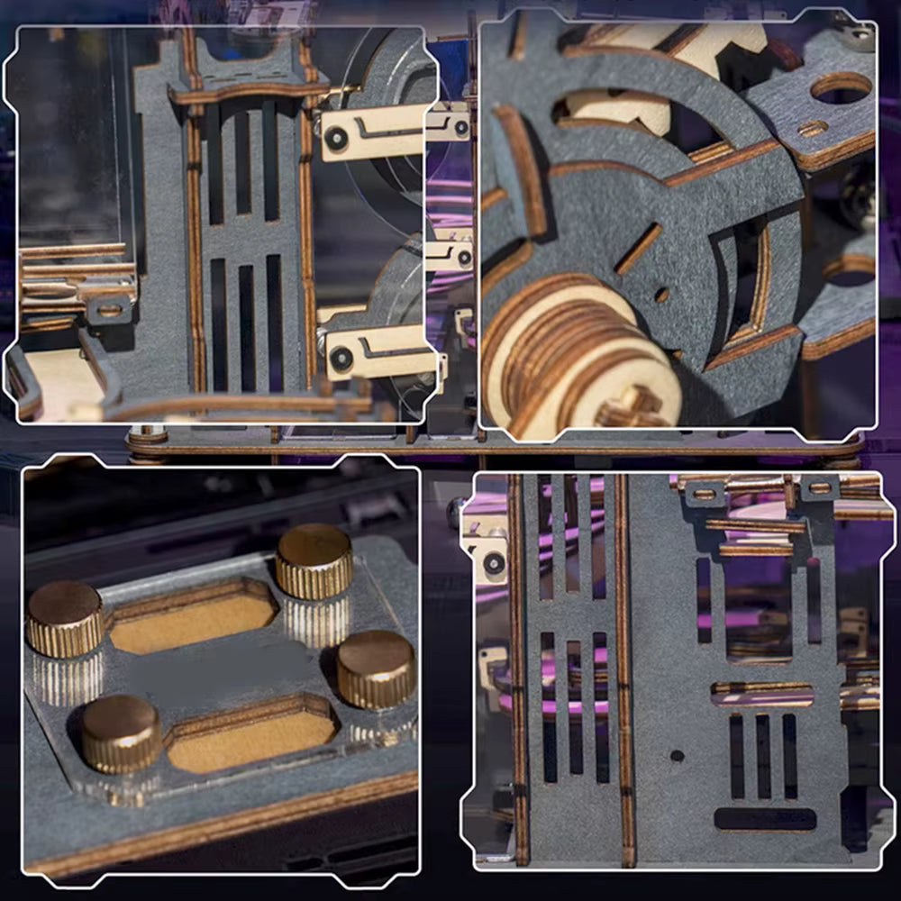 Circuit Course De Billes - puzzle 3d en bois