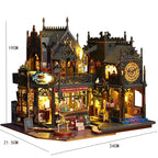 École De Magie Miniature - puzzle 3d en bois