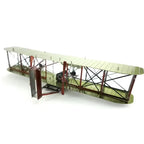 Wright Flyer - puzzle 3d en métal