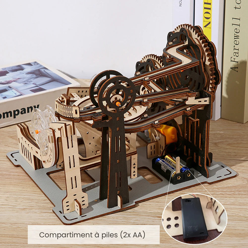 Circuit Course De Billes - puzzle 3d en bois