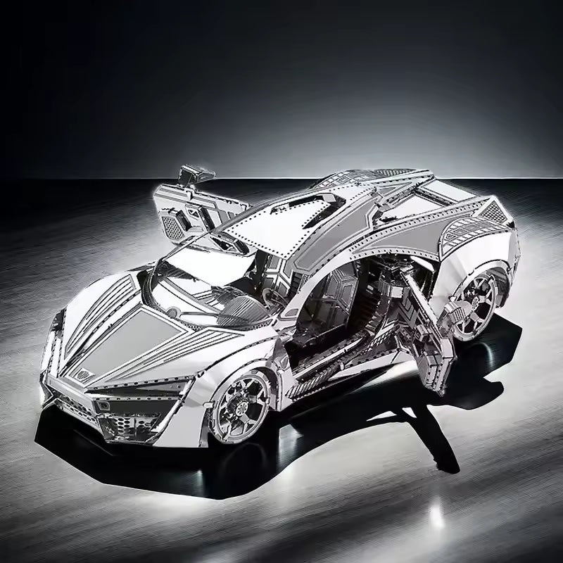 Voiture De Sport - puzzle 3d en métal