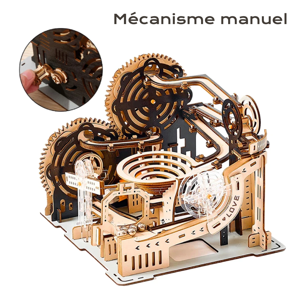 Circuit Course De Billes - puzzle 3d en bois
