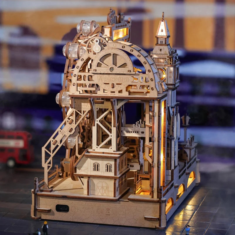 Londres Circuit À Billes - puzzle 3d en bois