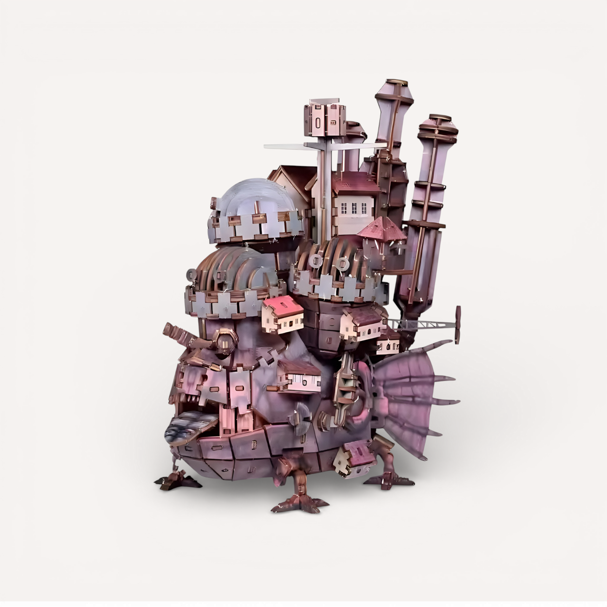 Château Fantastique Ambulant - puzzle 3d en bois