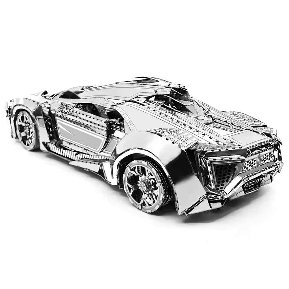 Voiture De Sport - puzzle 3d en métal