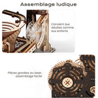 Circuit Course De Billes - puzzle 3d en bois