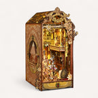 Serre-Livre Ornements Dorées - puzzle 3d en bois