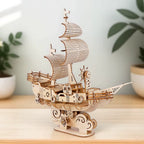 Petit Voilier - puzzle 3d en bois