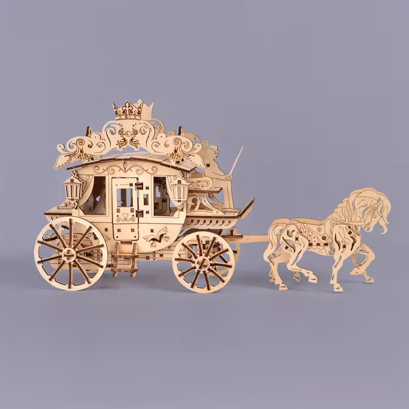 Carrosse - puzzle 3d en bois