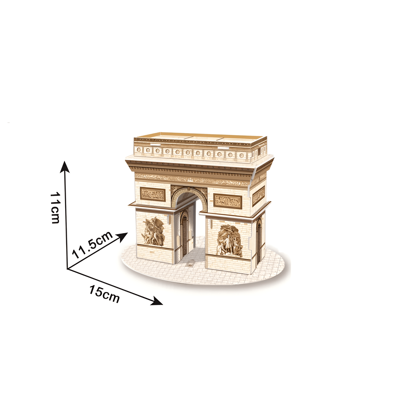 Puzzle 3D Petit Arc De Triomphe - Construisez un chef-d'œuvre unique !