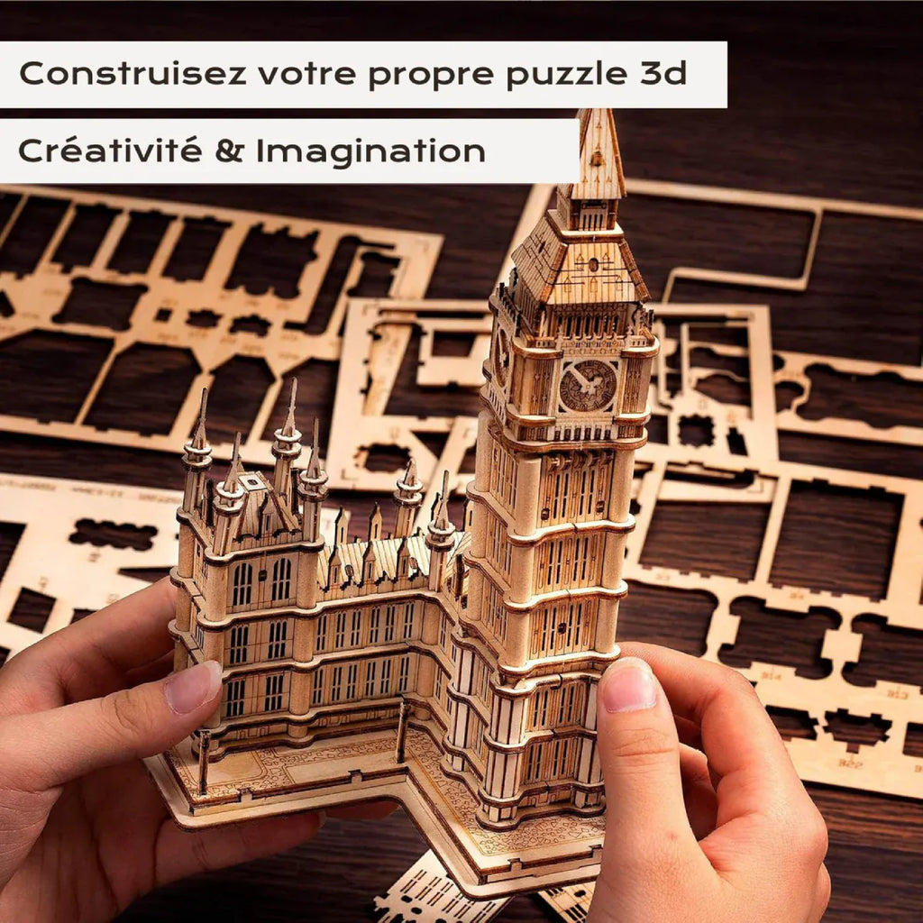 Puzzle 3d Big Ben – Construisez une merveille architecturale unique !
