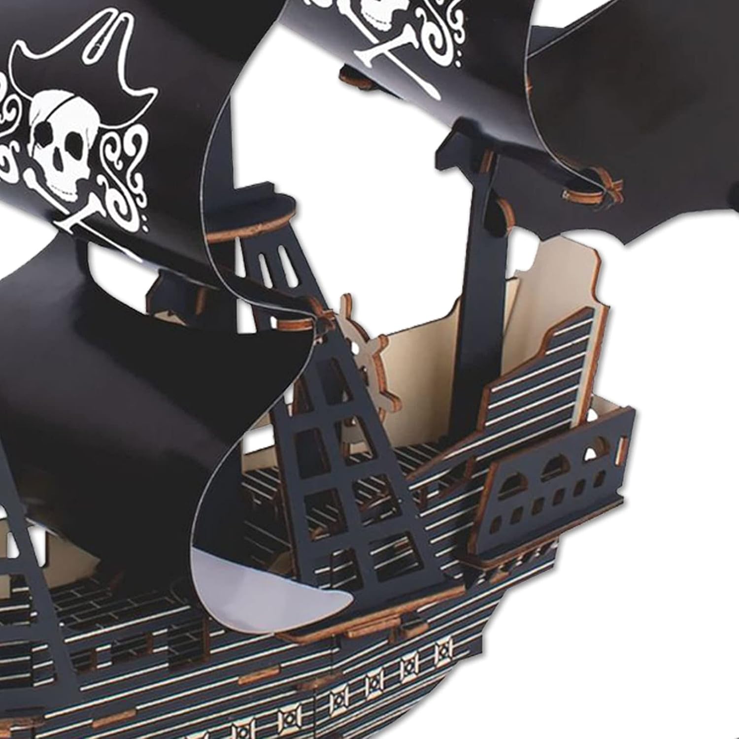 Puzzle 3D Bateau Pirate – Construisez Votre Aventure Captivante !