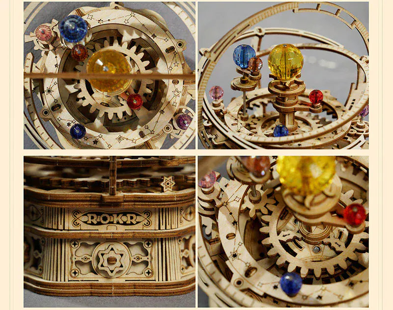 Puzzle 3d Boite A Musique : Créez et Admirez une Œuvre Unique !