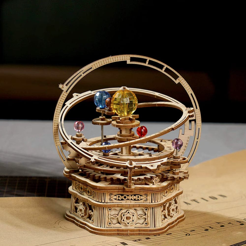 Puzzle 3d Boite A Musique : Créez et Admirez une Œuvre Unique !
