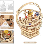 Puzzle 3d Boite A Musique : Créez et Admirez une Œuvre Unique !