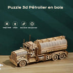 Puzzle 3D Bois Camion – Construisez, Admirez, Émerveillez-vous !