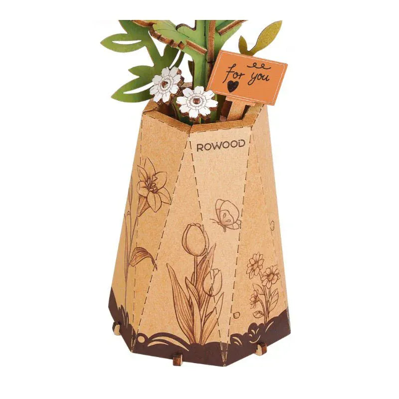 Puzzle 3D Camomille : Créez des œuvres florales uniques!