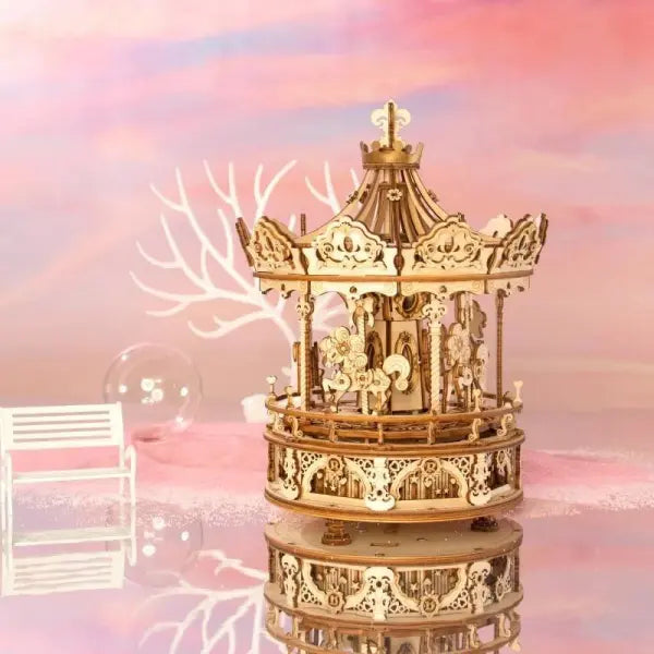 Puzzle 3D Bois Carrousel : découvrez des modèles uniques et enchanteurs