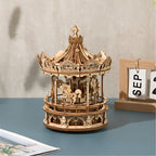 Puzzle 3D Bois Carrousel : découvrez des modèles uniques et enchanteurs