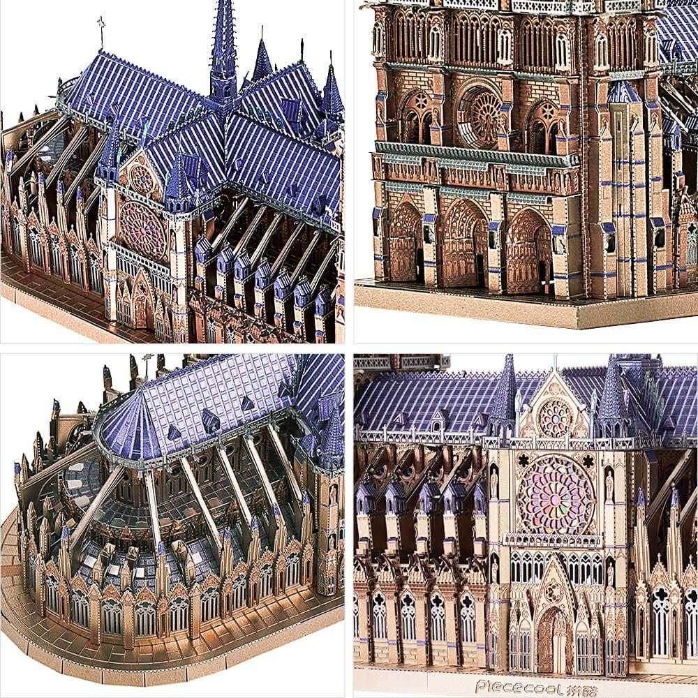 Puzzle 3d Notre Dame De Paris Métal : Découvrez l'histoire fascinante et ses secrets cachés !