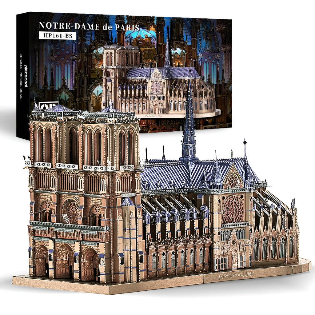 Puzzle 3d Notre Dame De Paris Métal : Découvrez l'histoire fascinante et ses secrets cachés !