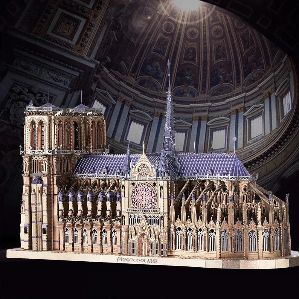 Puzzle 3d Notre Dame De Paris Métal : Découvrez l'histoire fascinante et ses secrets cachés !