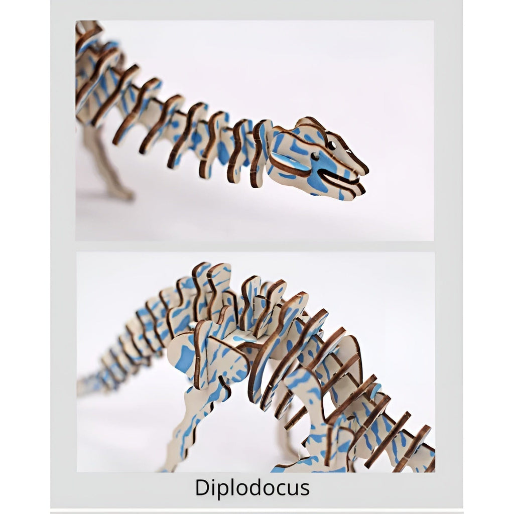 Dinosaure Puzzle 3D – Construisez un Modèle Préhistorique Unique