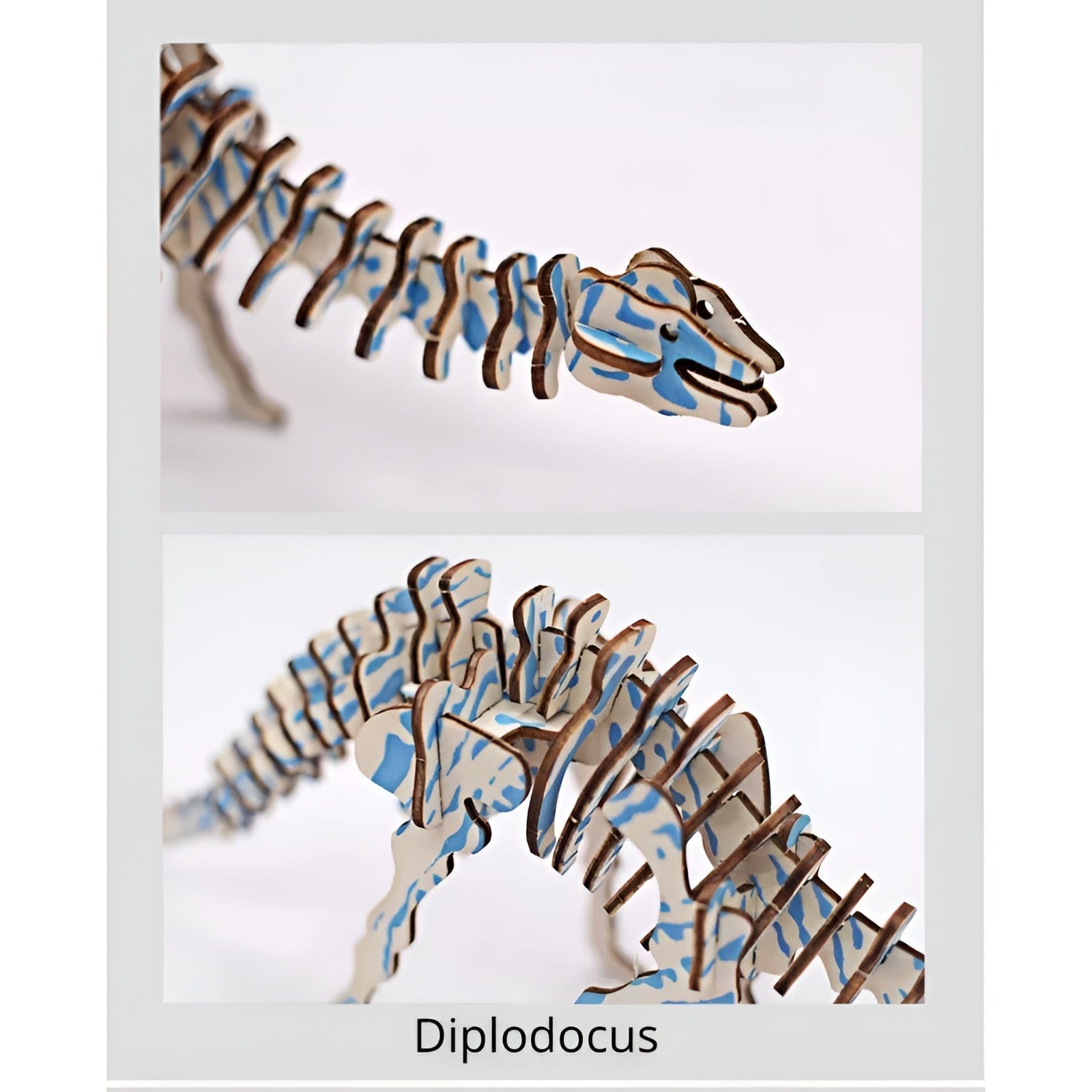 Dinosaure Puzzle 3D – Construisez un Modèle Préhistorique Unique