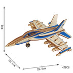 Puzzle 3d Avion De Chasse – Assemblez, Découvrez, Volez Haut !