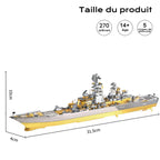 Puzzle 3D Navire Militaire : Construisez des modèles fascinants et uniques