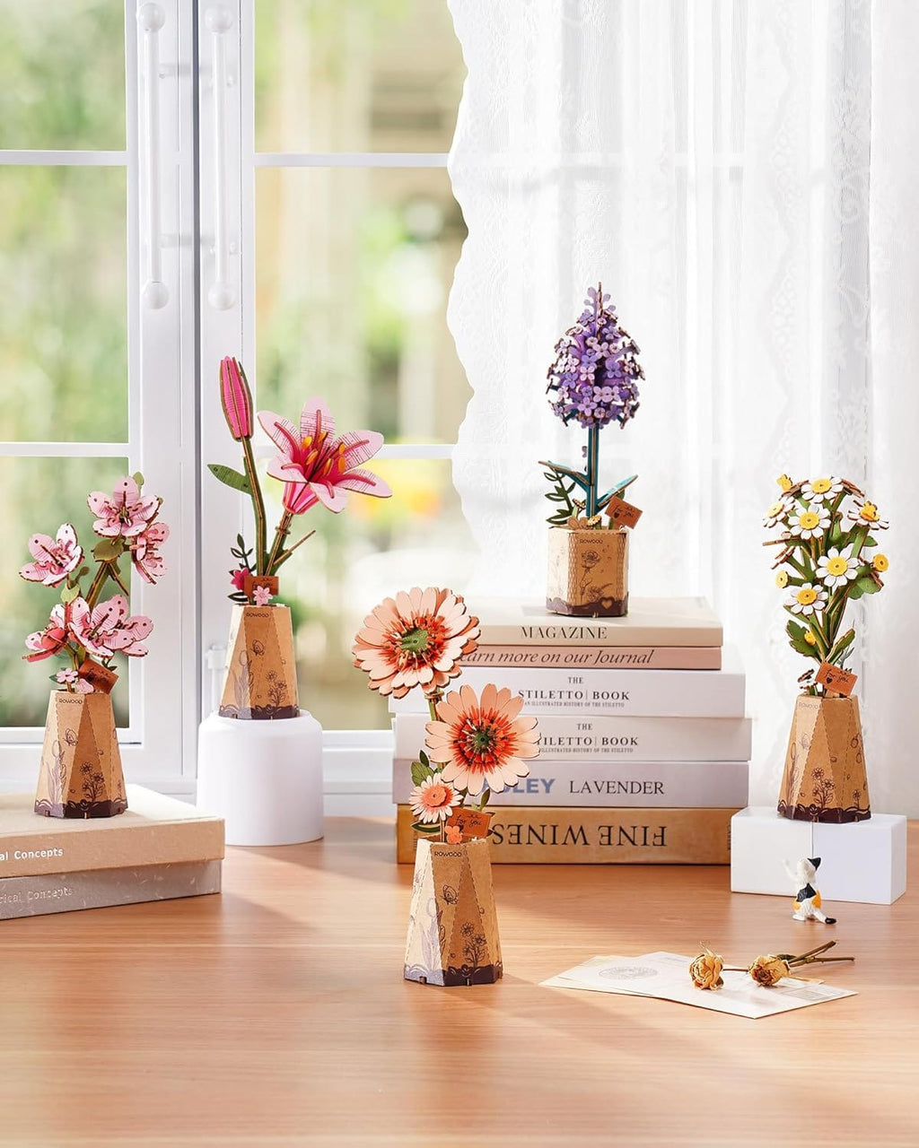 Puzzle 3D Gerbera – Créez une œuvre florale unique !