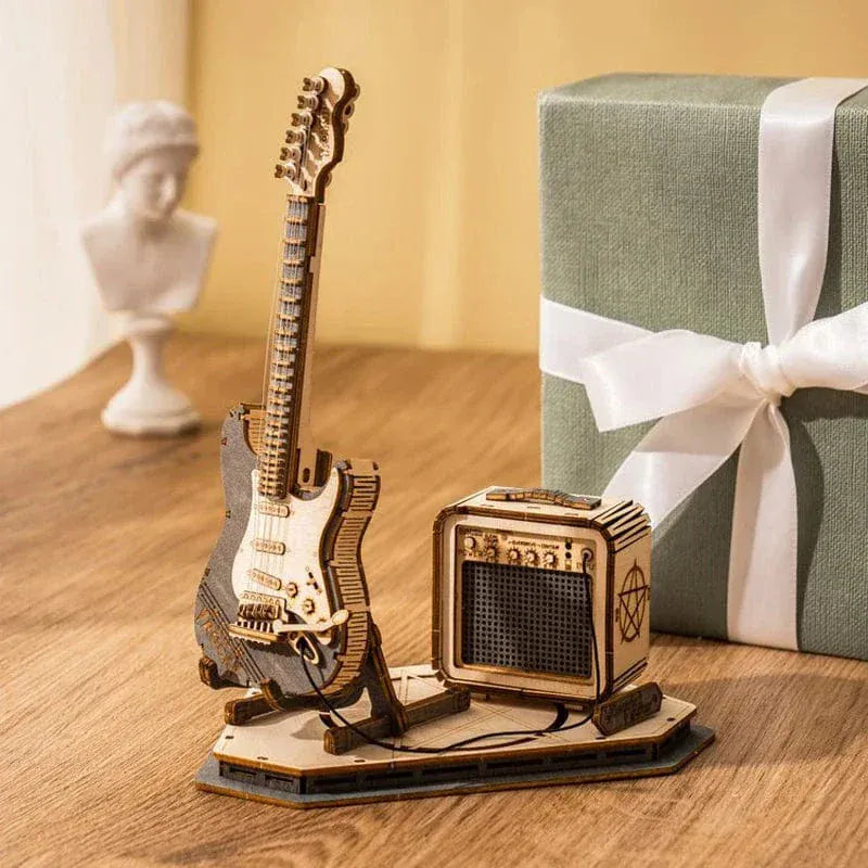 Puzzle 3D Guitare : Découvrez les constructions uniques qui inspirent votre passion Image