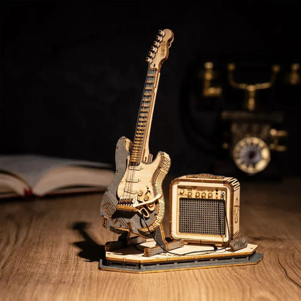 Puzzle 3D Guitare : Découvrez les constructions uniques qui inspirent votre passion