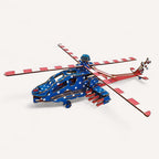 Puzzle 3d Hélicoptère Américain – Assemblez, Explorez et Impressionnez !